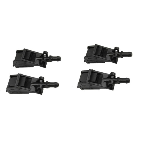 4PCS Windshield Windscreen Washer Nozzle Spray Jet 6E0955985 for - Beetle   MK4  B5 Bora NOT HEATED 1
