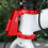(Red) Aluminium Front Bag Mount High Load Adapters for Folded Bicycles 8kg Black 5