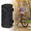 (Sky Blue) Waterproof Large Capacity Bike Handlebar Bag Front Storage Replacement for Cycling Black 4