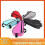 (Red B) Bicycle Triangle Front Tube MTB Saddle Bag Colorful Storage Pouch Frame Holder Cycling 5