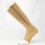 (beige, L/XL) Toeless Compression Socks with Side Zip Knee High 5