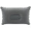 3X Outdoor Portable Folding Air Inflatable Pillow Double Sided Flocking Cushion Light Grey 4