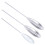 (20g) Sinkend Bombarda Clear Acryl Fly Fishing Casting Float 5Pcs 4