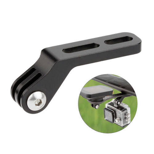 (Type B) Bike Headlamp Bracket Saddle Rear Light Bracket Camera Adapter Kit Easy Install Multicolor 1