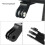 (Type B) Bike Headlamp Bracket Saddle Rear Light Bracket Camera Adapter Kit Easy Install Multicolor 5