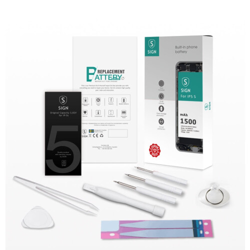 Complete Kit voor het vervangen van de batterij - iPhone SE 2016