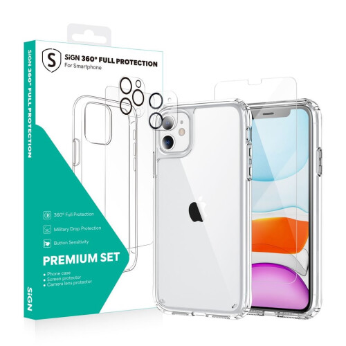 360 compleet beschermingspakket voor iPhone 11