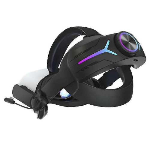 Head Strap with 8000mAh Battery Compatible with Oculus Quest 2, Adjustable Elite Strap VR Replacement, Extended Playtime 1