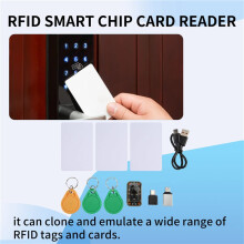 Chameleon Ultra V2.0 RFID Chip Reader Emulator 125Khz 13.56Mhz Card Decode NFC Duplicator+3XUID Keychain/UID Card