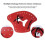 (red, S) Tyr Catalyst 2 Swim Training Hand Paddles for Enhancing Stroke Efficiency 4