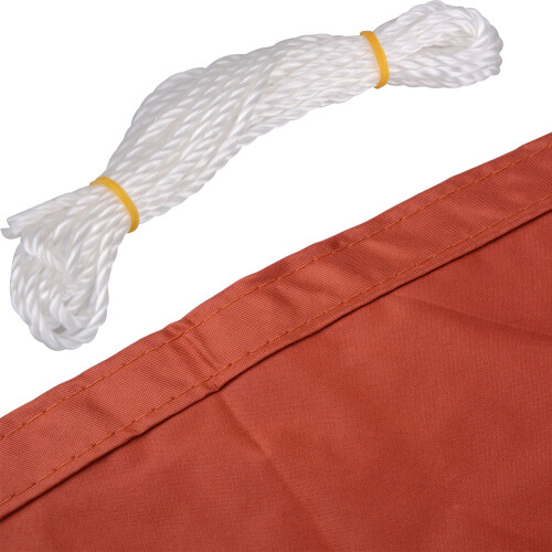 Schattenplane 2,5x2,5m Polyester wasserabweisend