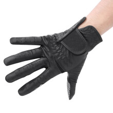 Golfhandschuh rechts, Größe 23, Herren, schwarz