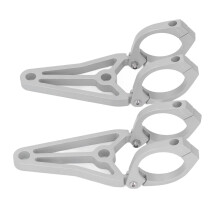 Scheinwerfer Halterung Set 2-tlg 33-41mm Motorrad