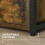 Liri Hael Small Rustic Brown Bedside Table With 2 Drawers And Top Shelf 6