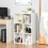 Veniha Nozi Wood White 6 Cube Storage Bookcase 2