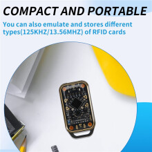 RFID Chip Reader Chameleon Ultra Card Emulator NFC Duplicator ID IC-Kaart Decoderen + 4XCUID Sleutelhanger/Kaart