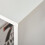 Veniha Nozi Wood White 6 Cube Storage Bookcase 7