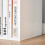 Veniha Nozi Wood White 6 Cube Storage Bookcase 9