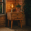 Parma Small Mango Table Rustic Bedside Table 1
