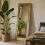 California Large Solid Mango Wood Framed Mirror 1
