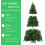 Bushy Artificial Christmas Tree 5ft with Stand 3
