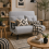 Pazike Light Grey 4 In One Convertible Double Sofa Bed With Cushions 1