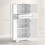 Elne Vael Wooden White Freestanding Multi Storage Kitchen Cabinet 3