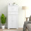 Elne Vael Wooden White Freestanding Multi Storage Kitchen Cabinet 9