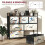 Tonona Wooden White 7 Drawer Storage Chest 6