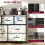 Tonona Wooden White 7 Drawer Storage Chest 7