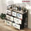 Tonona Wooden White 7 Drawer Storage Chest 4