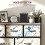 Tonona Wooden White 7 Drawer Storage Chest 5