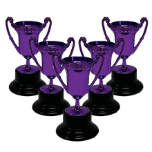 Plastic Trophy Toys Gold-Plated Decoration Trophy Sports Meeting Reward Props Party Gifts Toy Ornaments