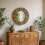 Seattle Reclaimed Wood Large Round Mirror Frame 1