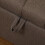 Mahano Linen Look Dark Brown Rectangle Storage Ottoman 9