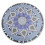 Makema Ceramic Blue And White Round Mosaic Outdoor Bistro Table 8
