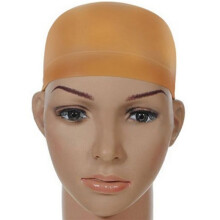 Deluxe Wig Cap Hair Net for Weave 10 Pieces Hair Wig Stretch Mesh Wig Cap for Making Wigs Free Size(Skin Tone)