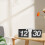 Digital Display Battery Operated Wall and Tabletop Flip Clock 4