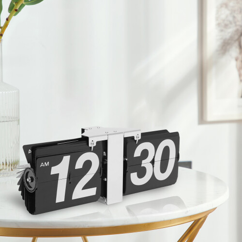 Digital Display Battery Operated Wall and Tabletop Flip Clock 2