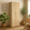 Berlin Oak Effect Wardrobe 2 Doors, 3 Drawers 1 Shelf 1