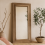 Rustic Wood Framed Rectangular Mirror 1