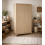Gossmere Hickory Oak Effect Wardrobe 2 Doors 1