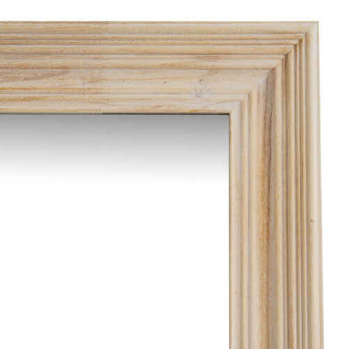 Large Tall Natural Full Length Wooden Mirror 2
