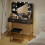 Taso Kana Black Dressing Table And Stool Set With Integrated Storage 7