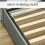 Rela 4FT6 Double Ottoman Bed Frame with Integrated Front Divan Drawer Storage In Grey 7