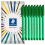 Staedtler (Green) Staedtler 4320 Stick Ballpoint Pens Medium 8 Pack 1