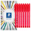 Staedtler (Red) Staedtler 4320 Stick Ballpoint Pens Medium 8 Pack 1
