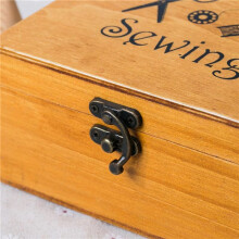 3X NäHkasten Aus Holz NäHen ZubehöR ZubehöR Kit Work Box zum Ausbessern