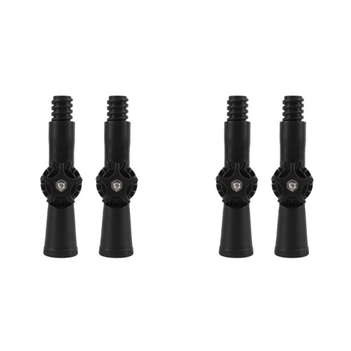 4Pcs Rotatable Angle Adaptor Extension Pole Attachments for Threaded Extension Pole Paint Pole Adapter Attach to Duster
