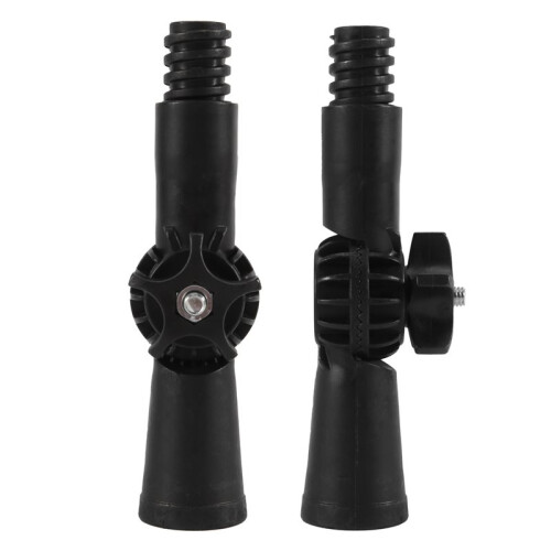 4Pcs Rotatable Angle Adaptor Extension Pole Attachments for Threaded Extension Pole Paint Pole Adapter Attach to Duster 2